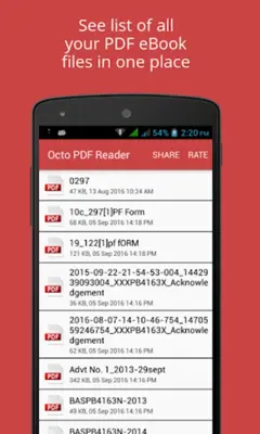 Octo PDF Reader android App screenshot 9