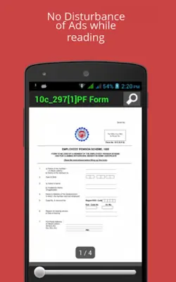 Octo PDF Reader android App screenshot 1