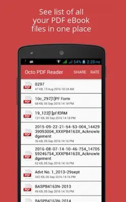 Octo PDF Reader android App screenshot 4